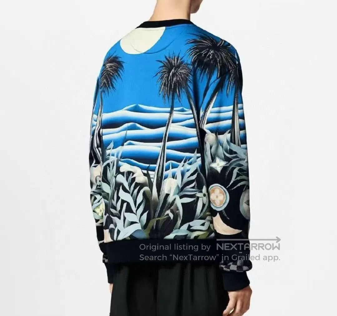 Louis Vuitton Louis Vuitton SS24 Graphic Print Crewneck Sweatshirt. Size US L / EU 52-54 / 3 - 8 Thumbnail