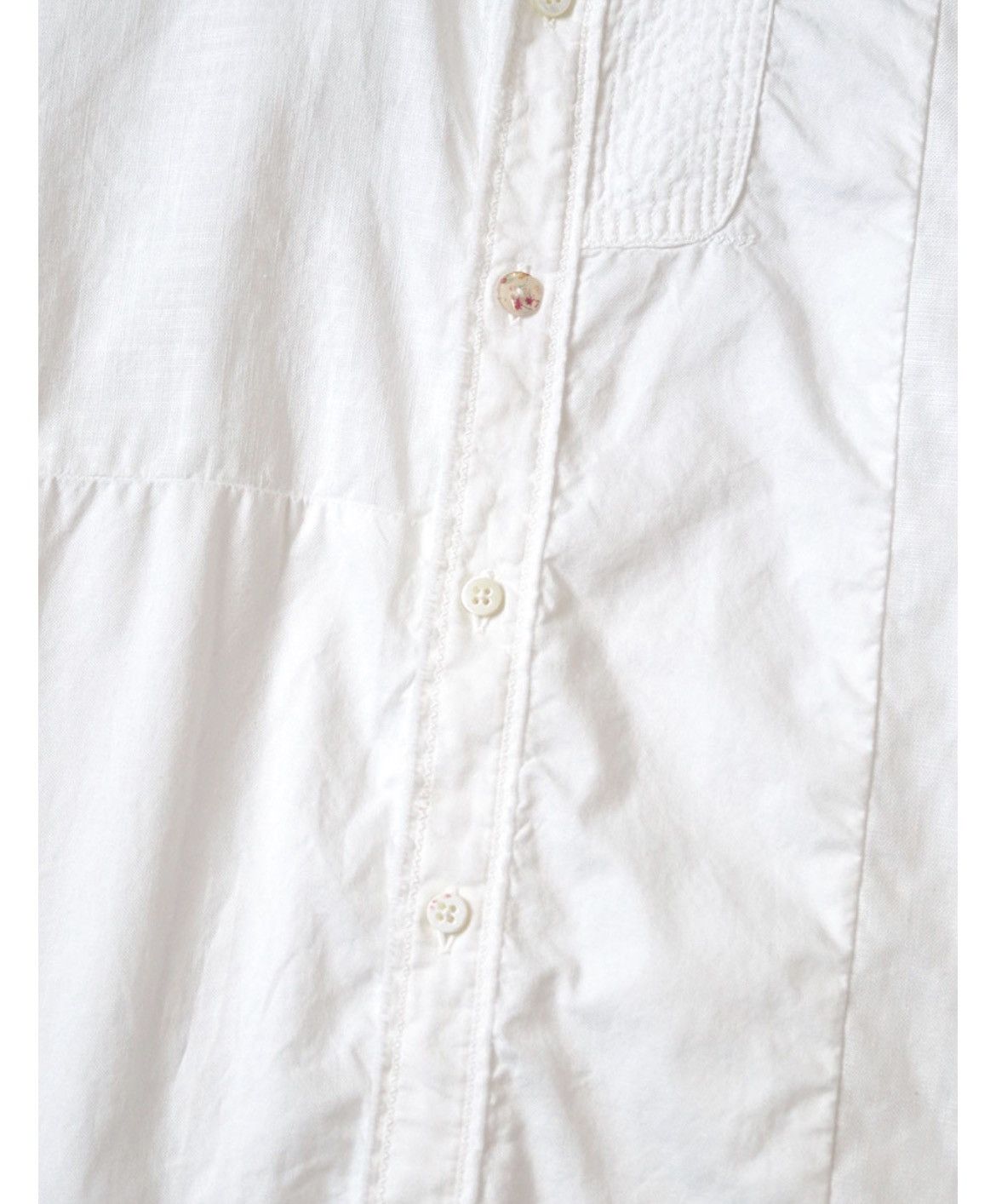 Kapital Kapital Cotton x linen patchwork Kathmandu shirt size 2 Size US M / EU 48-50 / 2 - 4 Thumbnail