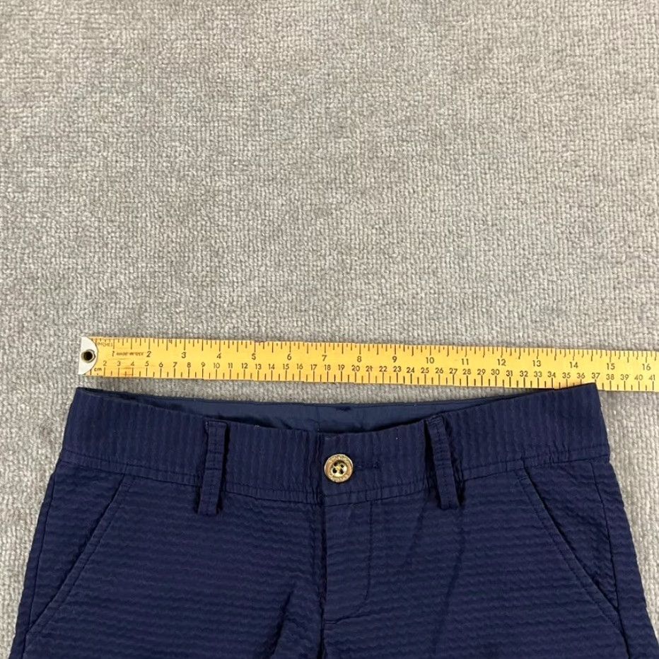 Lilly Pulitzer LILLY PULITZER Shorts Women Navy Blue THE CALLAHAN 5" 00 Preppy Beach Casual Workwear Pop Floral 5-Pocket Regular 100% Cotton Size 24" / US 00 / IT 34 - 6 Thumbnail