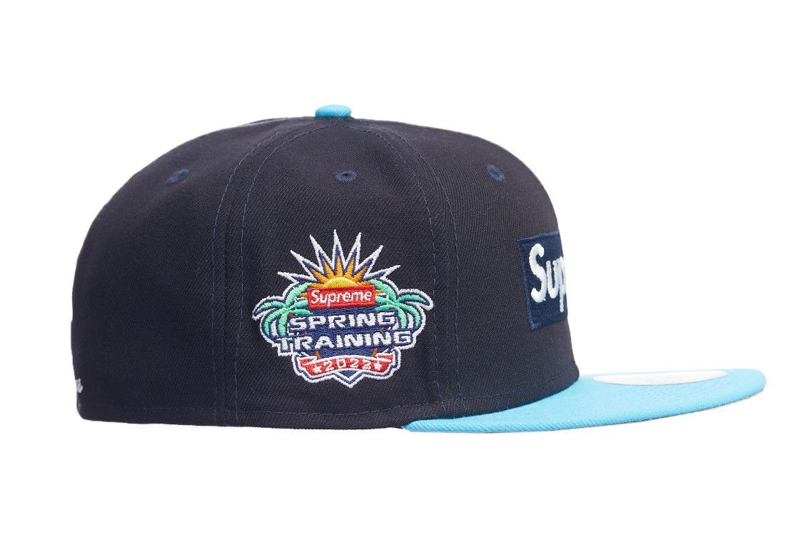 New Era × Supreme Spring Training Box Logo Hat Size ONE SIZE - 4 Thumbnail