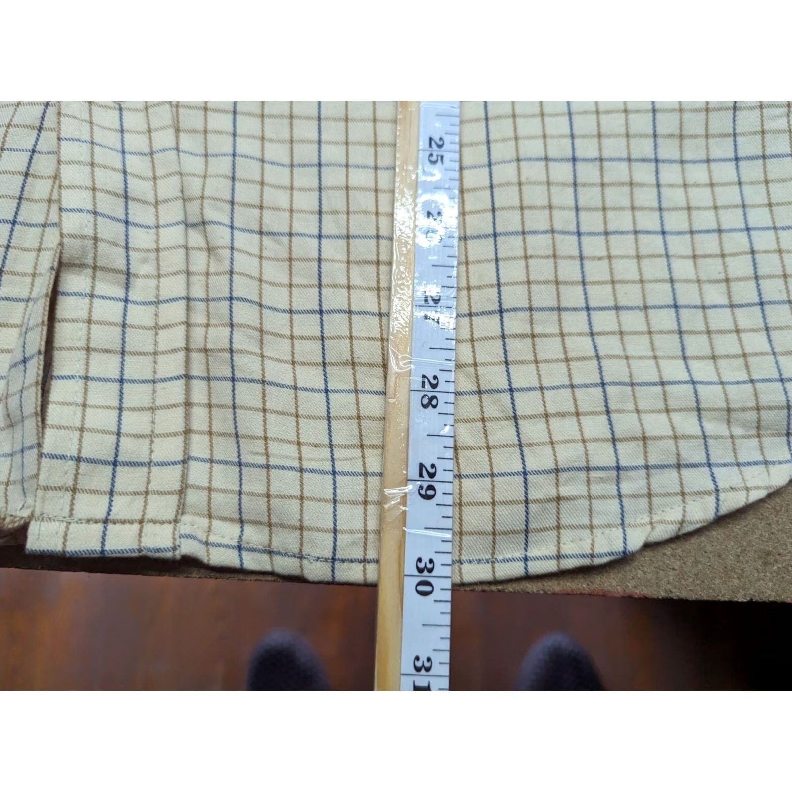 Vintage Chevalier Hunting Button Up Shirt Mens Size S Twill Plaid Long Sleeve Button Up Modern Casual Mens Shirt Size US S / EU 44-46 / 1 - 5 Thumbnail