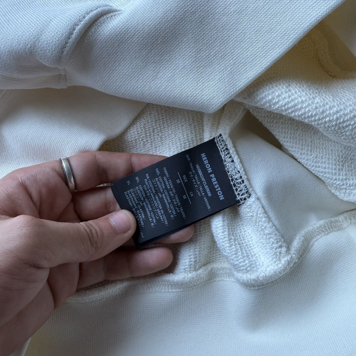 Heron Preston Heron Preston security boxy fit hoodie size M Size US M / EU 48-50 / 2 - 6 Thumbnail