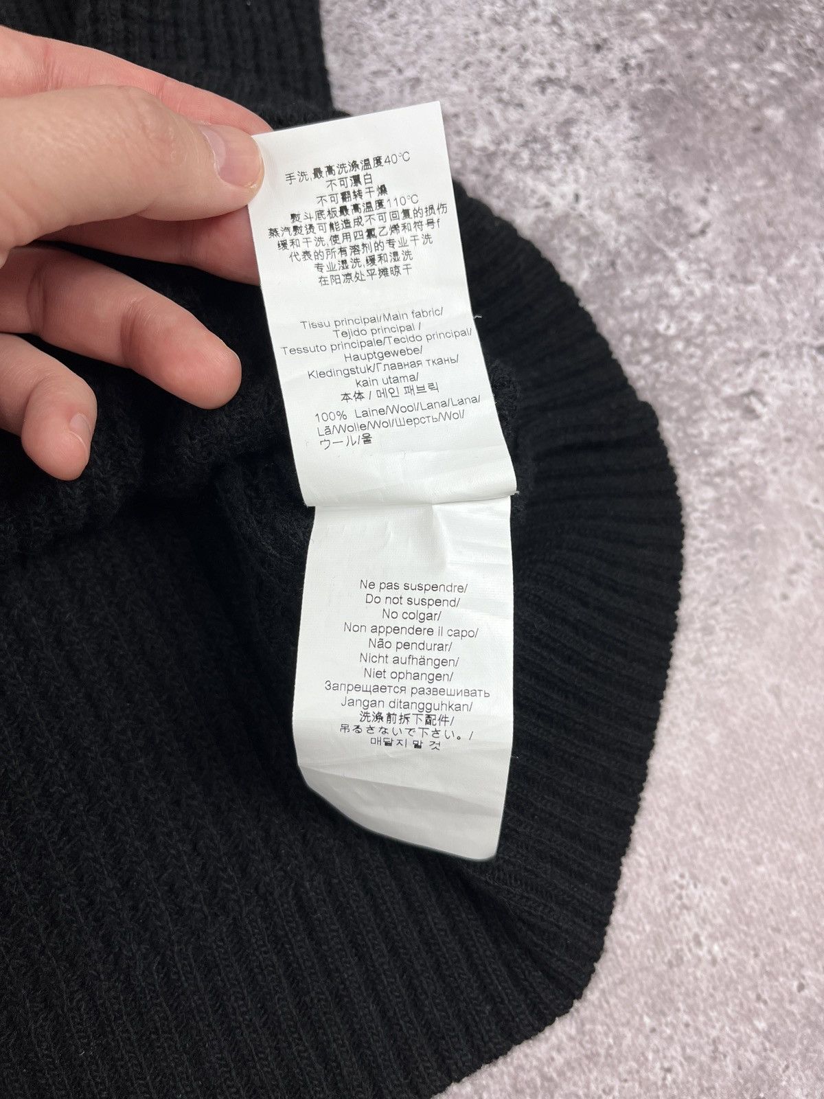 Kenzo Kenzo Logo Wool Sweater Size US XXL / EU 58 / 5 - 9 Thumbnail