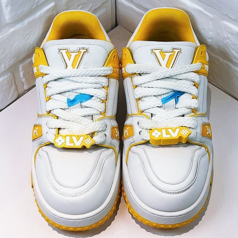 Louis Vuitton Louis Vuitton Trainer Maxi Low Top Sneakers -2508 Size US 8.5 / EU 41-42 - 2 Thumbnail