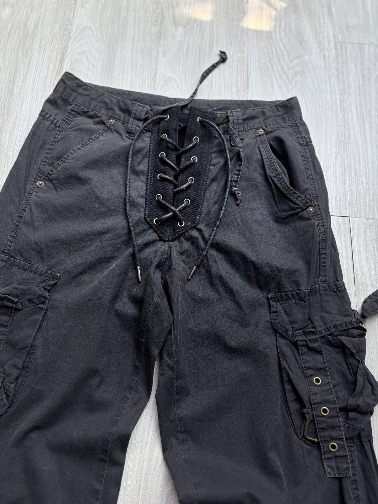 Japanese Brand Vertgarments lace up cargo pants Size US 28 / EU 44 - 2 Thumbnail