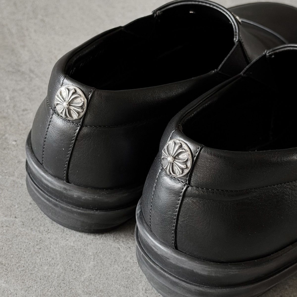 Chrome Hearts × Rick Owens 1/1 VIP Special Order Floral Keeper Leather Boat Sneakers Size US 9.5 / EU 42-43 - 3 Thumbnail