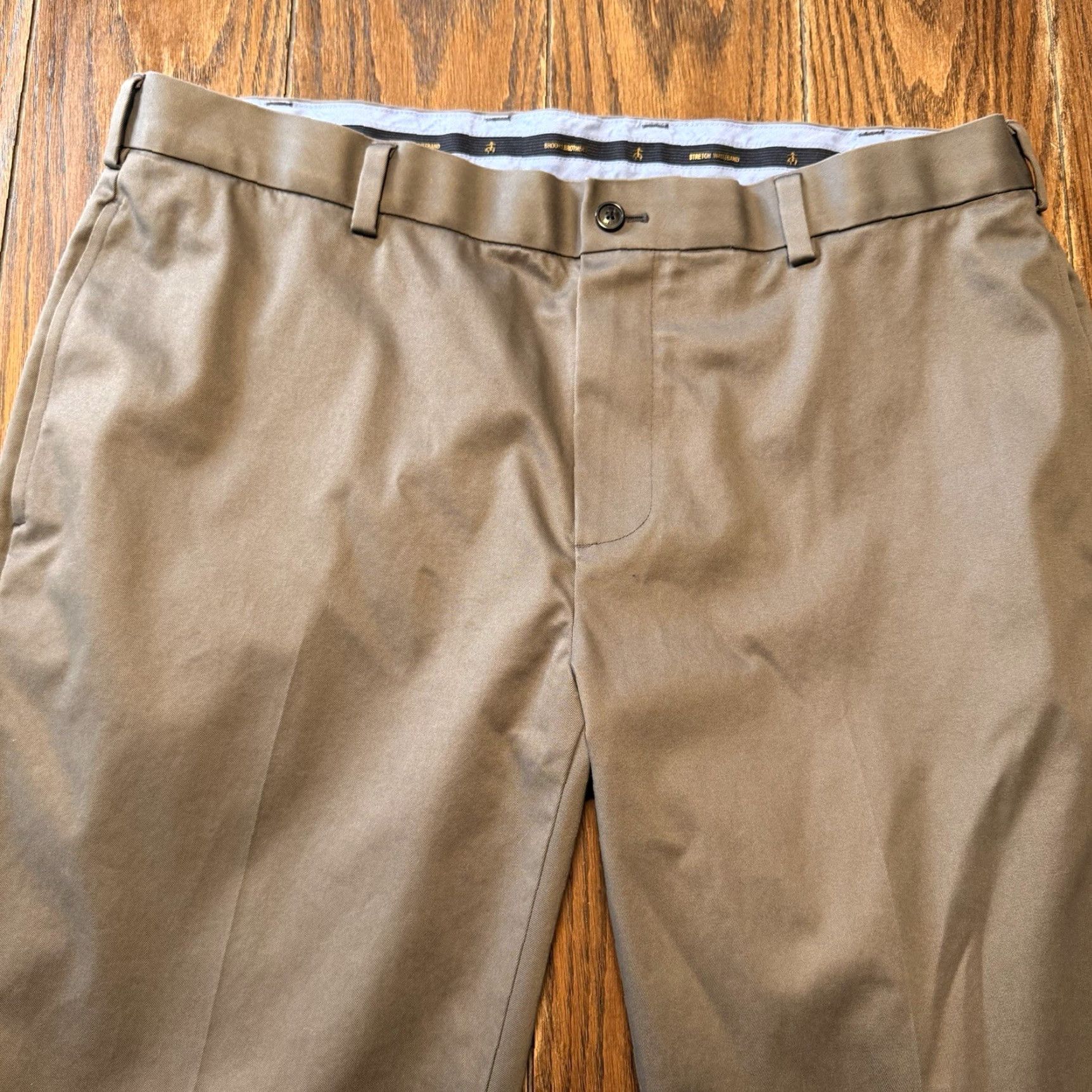 Brooks Brothers Brooks Brothers Pants Men’s 38x30 Gray Lightweight Advantage Chino Trousers Size US 38 / EU 54 - 3 Thumbnail