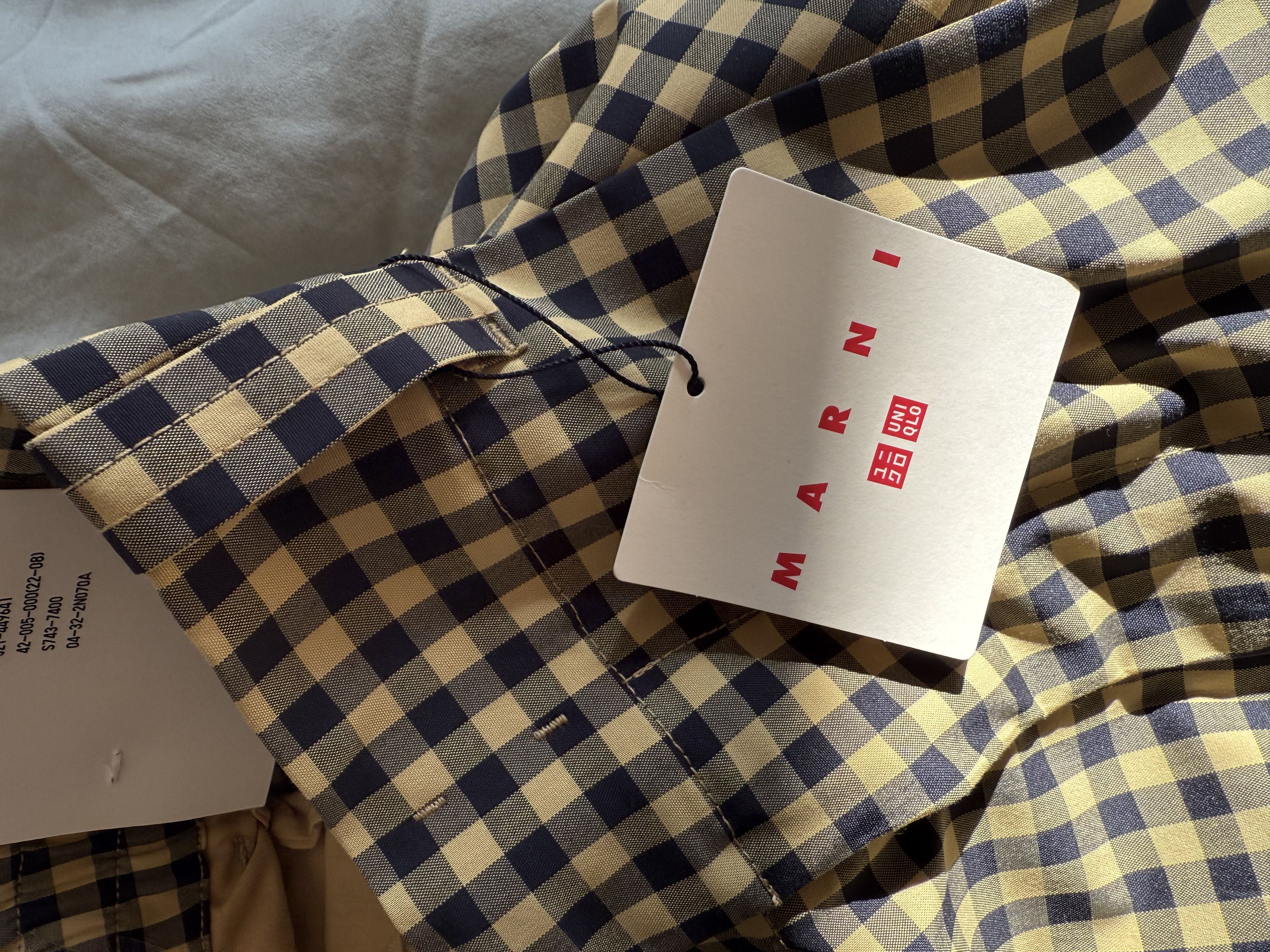 Marni × Uniqlo Marni x Uniqlo Wide Fit Pleated Trouser Size US 34 / EU 50 - 6 Thumbnail