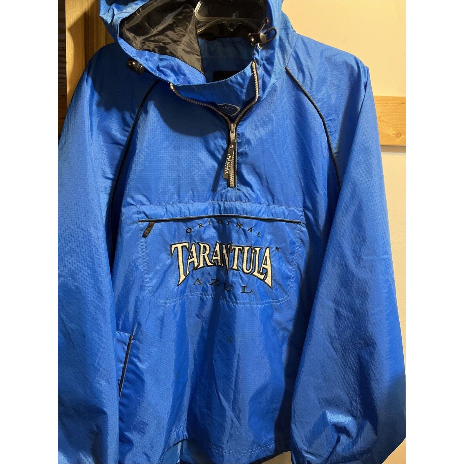 One of These Days VTG McCormick Distilling Co Jacket Azul Anorak Mens L Blue Size US L / EU 52-54 / 3 - 11 Thumbnail