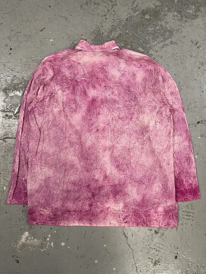 Issey Miyake Issey Miyake Pink Textured Shirt Size US S / EU 44-46 / 1 - 2 Thumbnail