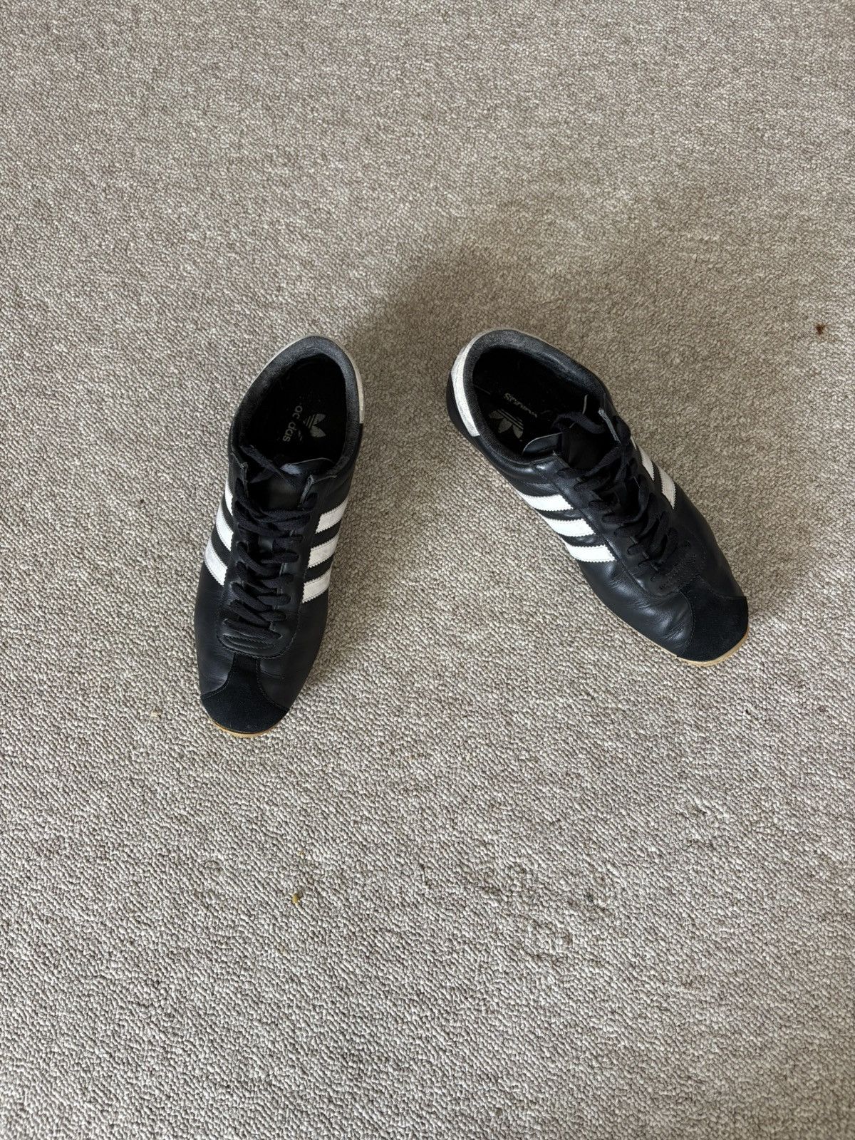 Adidas Rekord leather sneakers Size US 11.5 / EU 44-45 - 4 Thumbnail