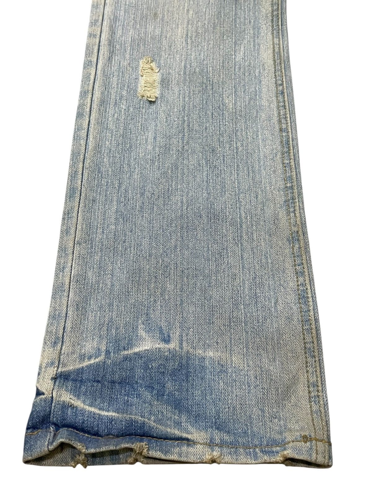 Hysteric Glamour Hysteric Glamour Style I ❤️ Surf Patched Muddy Wash Jeans Size US 32 / EU 48 - 7 Thumbnail