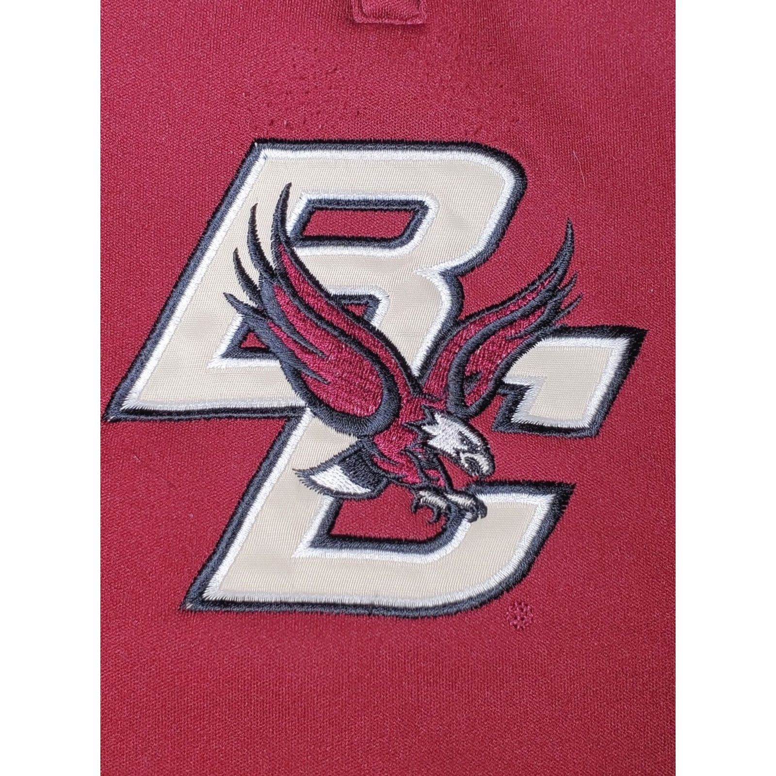 Reebok Reebok Boston College BC Eagles 1/4 Zip Pullover Fleece Lined Stitched Men’s S Maroon and Gold College Size US S / EU 44-46 / 1 - 4 Thumbnail