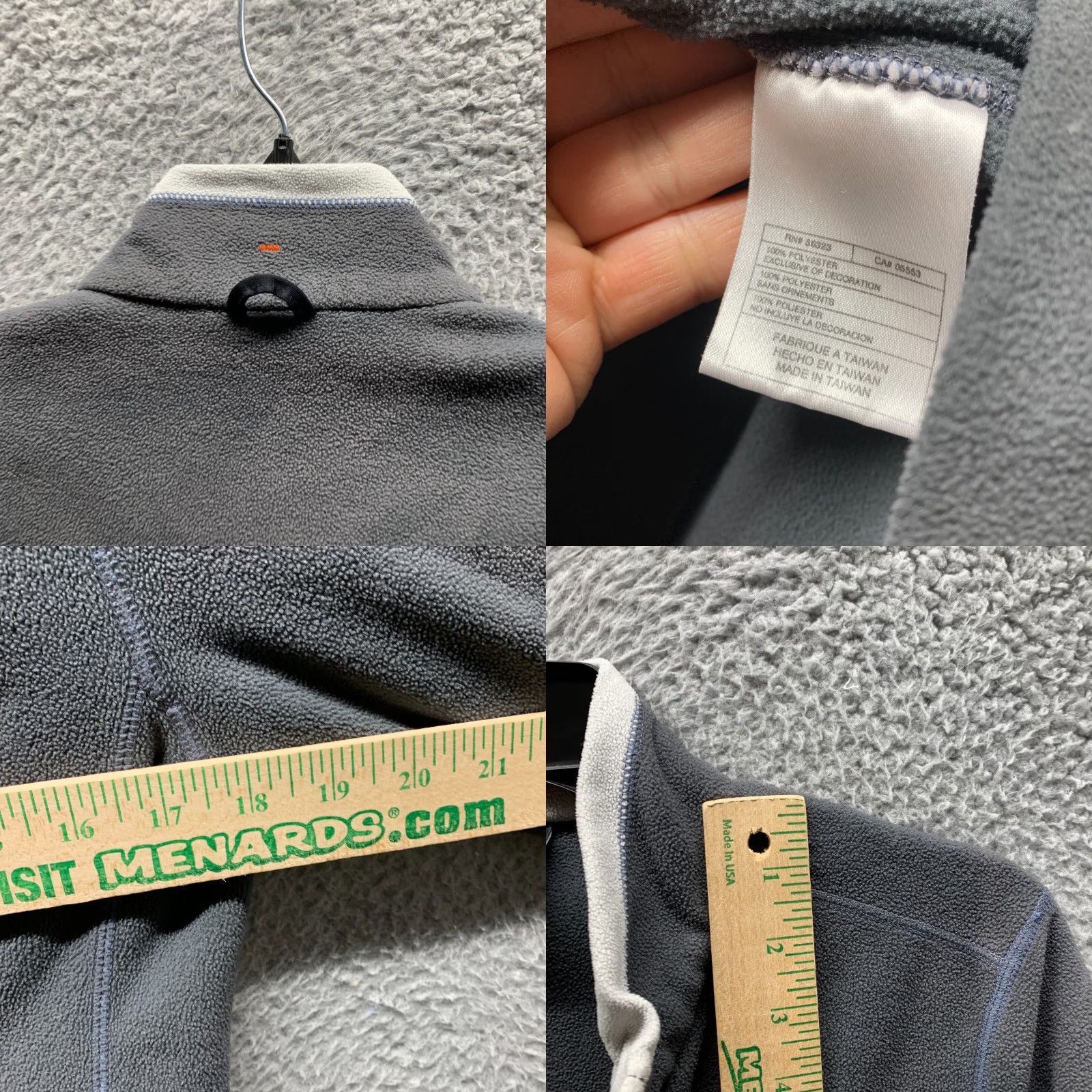Nike Nike ACG Hoodie Womens Small Gray Zip Up Fleece Casual Lightweight 90s Logo Short Sleeve? Size S / US 4 / IT 40 - 9 Thumbnail