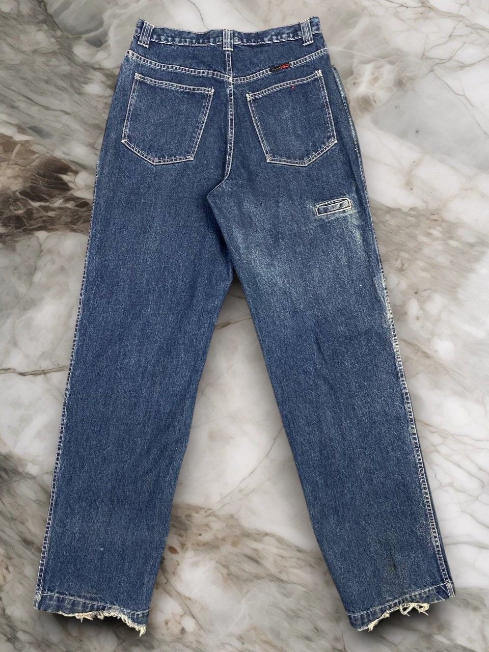 Vans vintage 90s vans skateboards baggy denim nice design Size US 34 / EU 50 - 2 Thumbnail