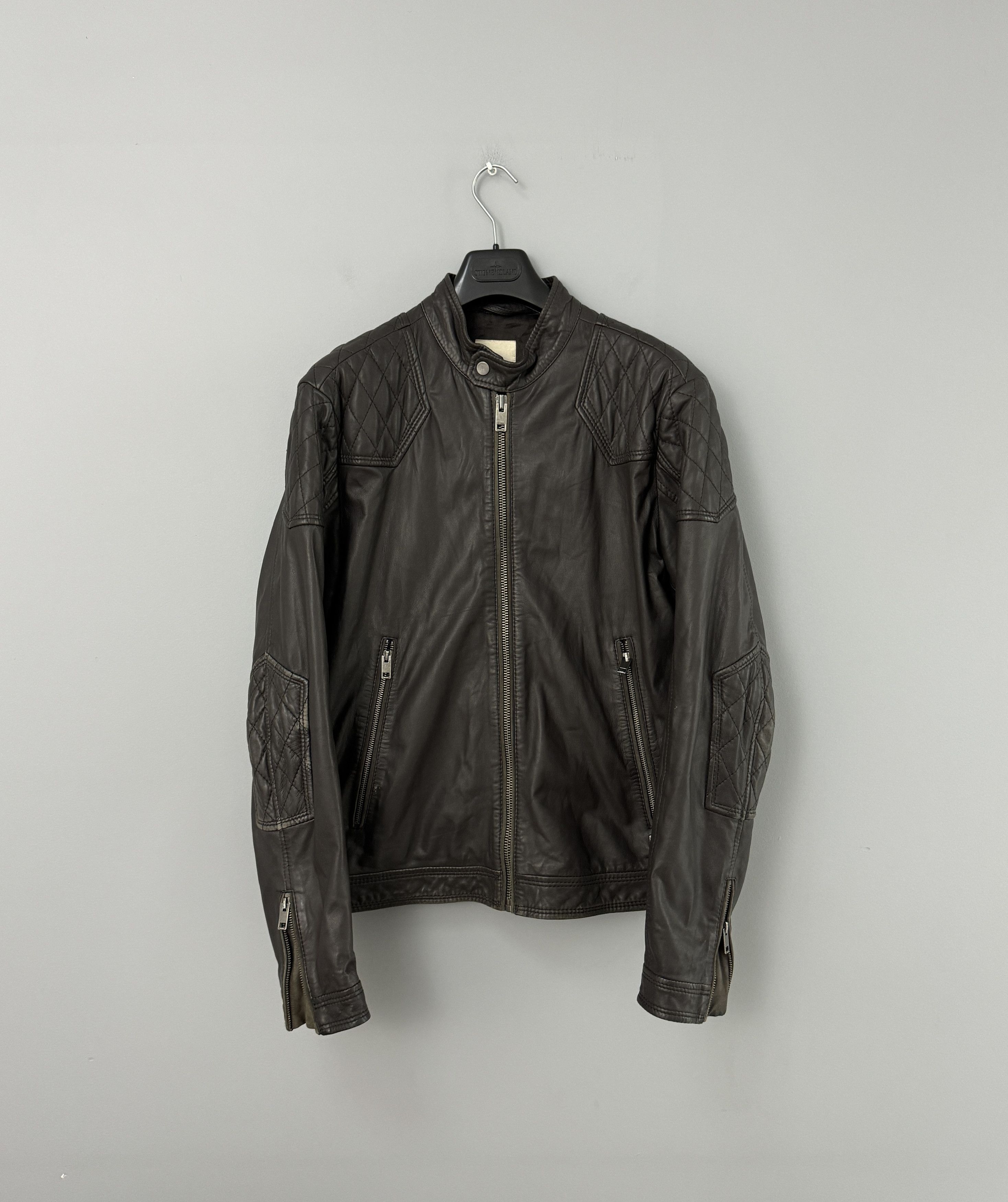 Diesel × Vintage Archive Diesel Biker Leather Jacket / Vest