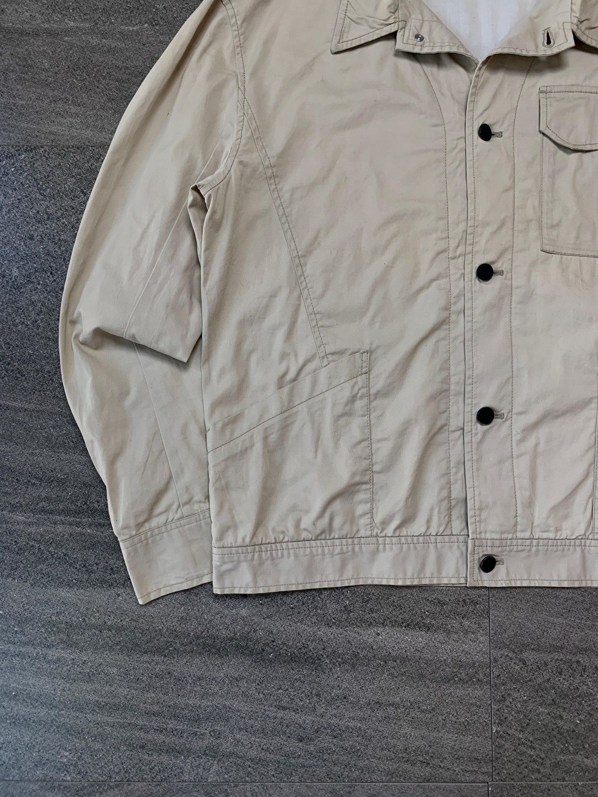 Helmut Lang FREE TAX! Cotton Elasthene Jacket - Small Size US S / EU 44-46 / 1 - 4 Thumbnail