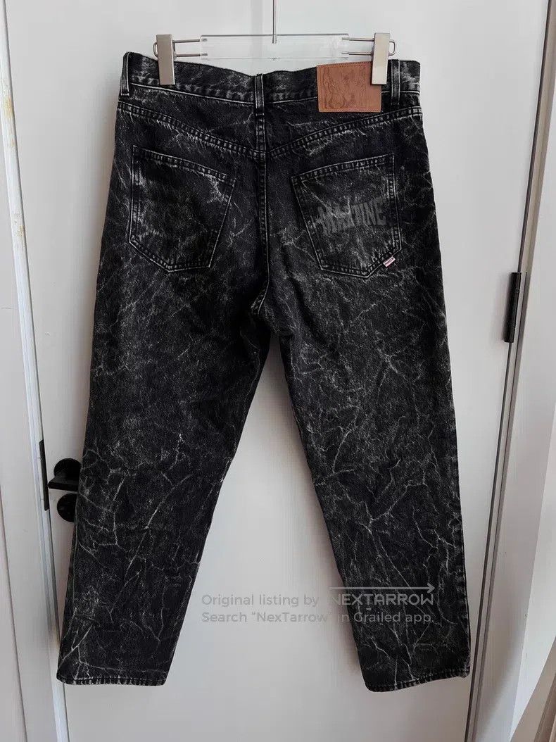 Martine Rose Martine Rose size l Black Water Ripple Denim Pants Size US 28 / EU 44 - 3 Thumbnail