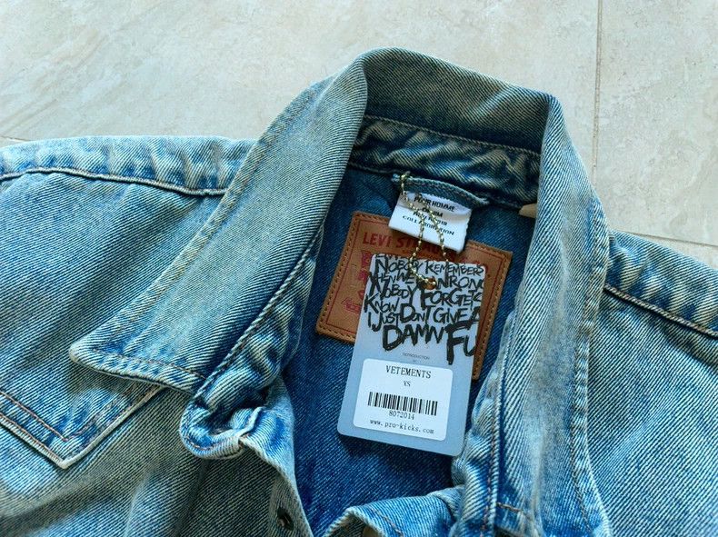 Vetements Vetements Trendy Witmer Denim Jacket 2021AW Size US XS / EU 42 / 0 - 3 Thumbnail