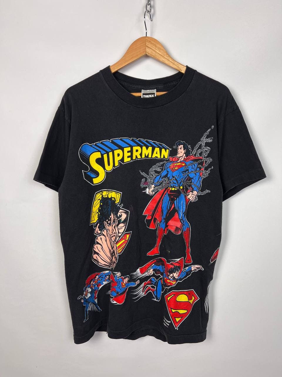 Tultex Vintage 1994 Superman DC Comics Tultex T shirt Size US L / EU 52-54 / 3 - 1 Thumbnail