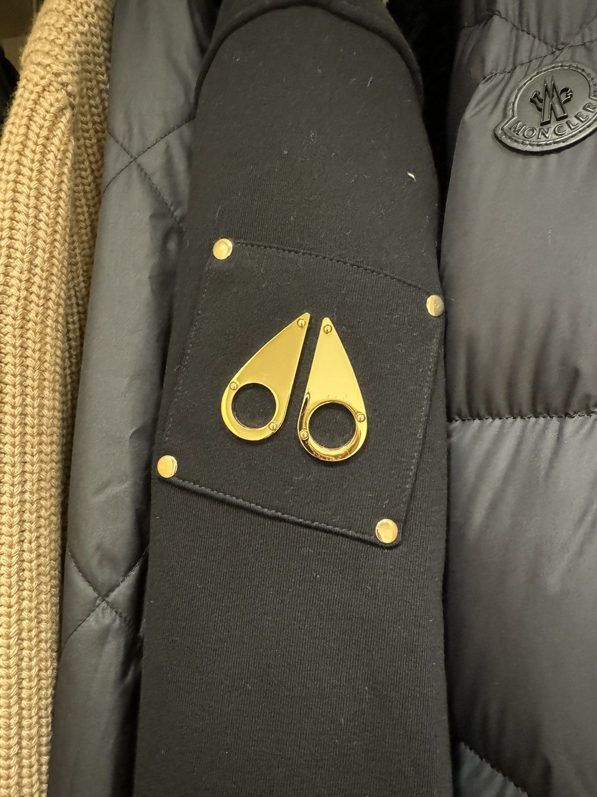 Moose Knuckles MOOSE KNUCKLES BALCK GOLD HOODIE/COAT Size US L / EU 52-54 / 3 - 8 Thumbnail