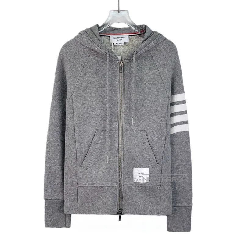 Thom Browne Thom Browne Long-sleeved hoodie jacket Size US XS / EU 42 / 0 - 1 Thumbnail