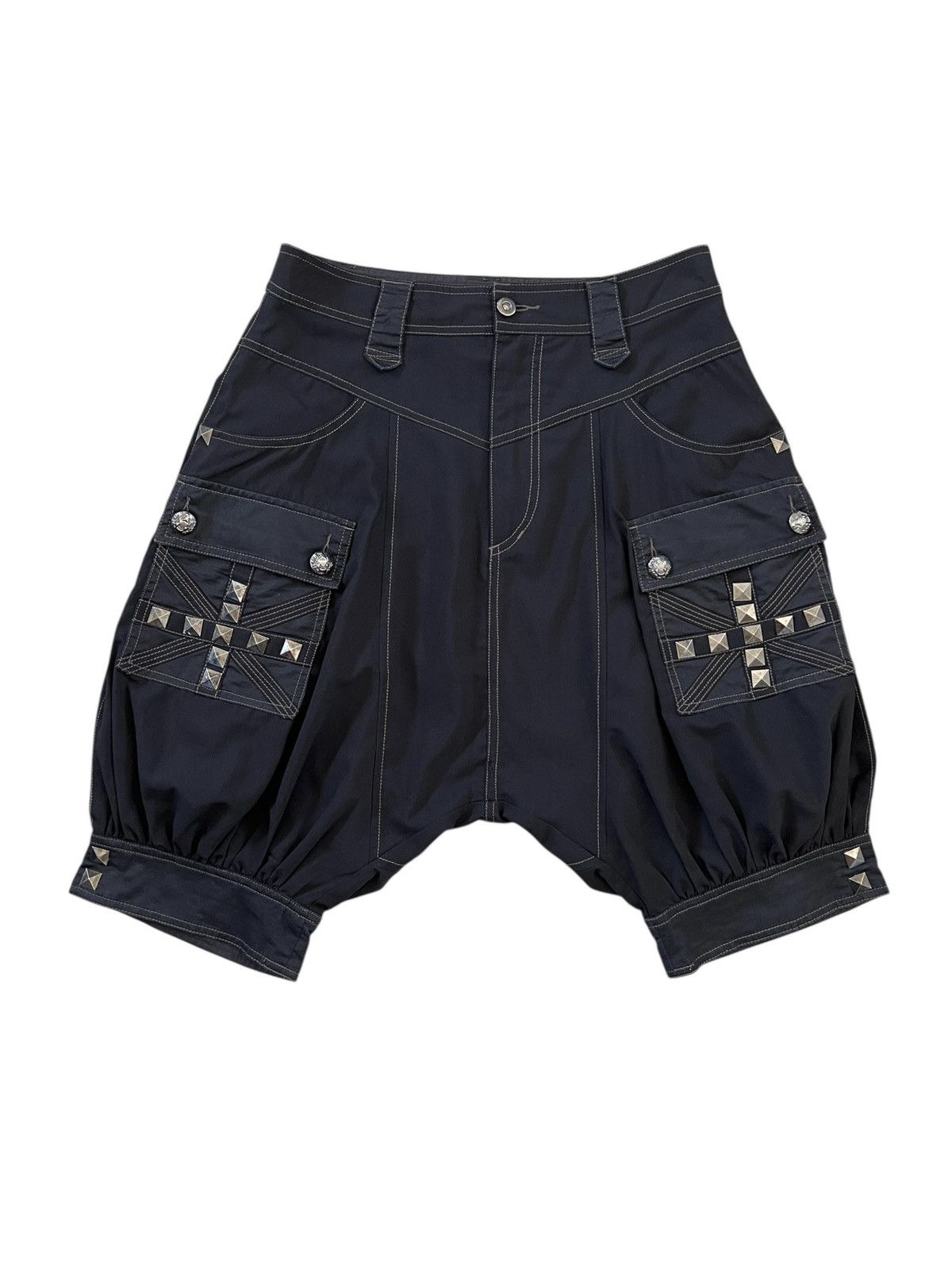 Algonquins Algonquins Studded Balloon Shorts Size US 30 / EU 46 - 1 Thumbnail