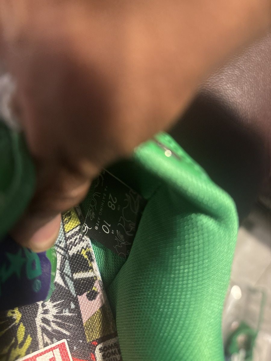 MARVEL X BAPESTA INCREDIBLE HULK