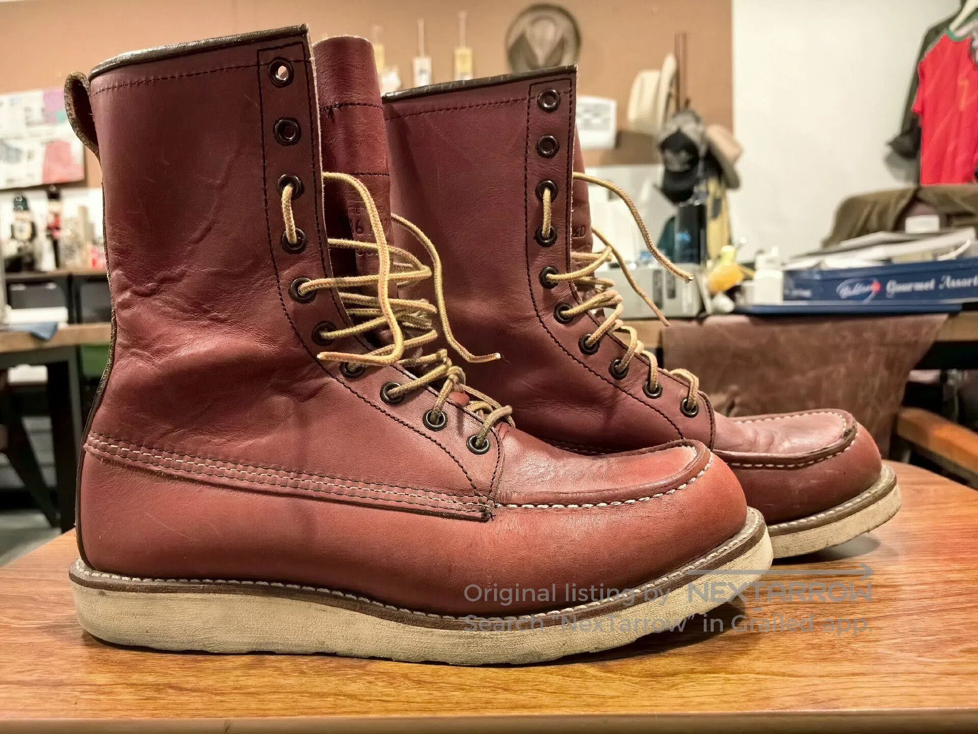 Red Wing Red Wing 8877 Leather Boots. Size US 9.5 / EU 42-43 - 1 Thumbnail
