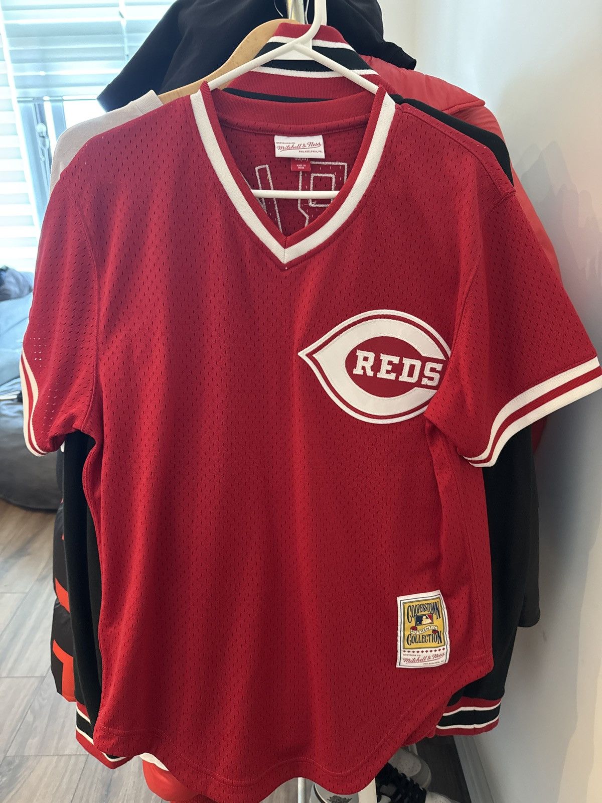 Mitchell & Ness Barry Larkin Cincinnati Reds Jersey Size US M / EU 48-50 / 2 - 1 Thumbnail