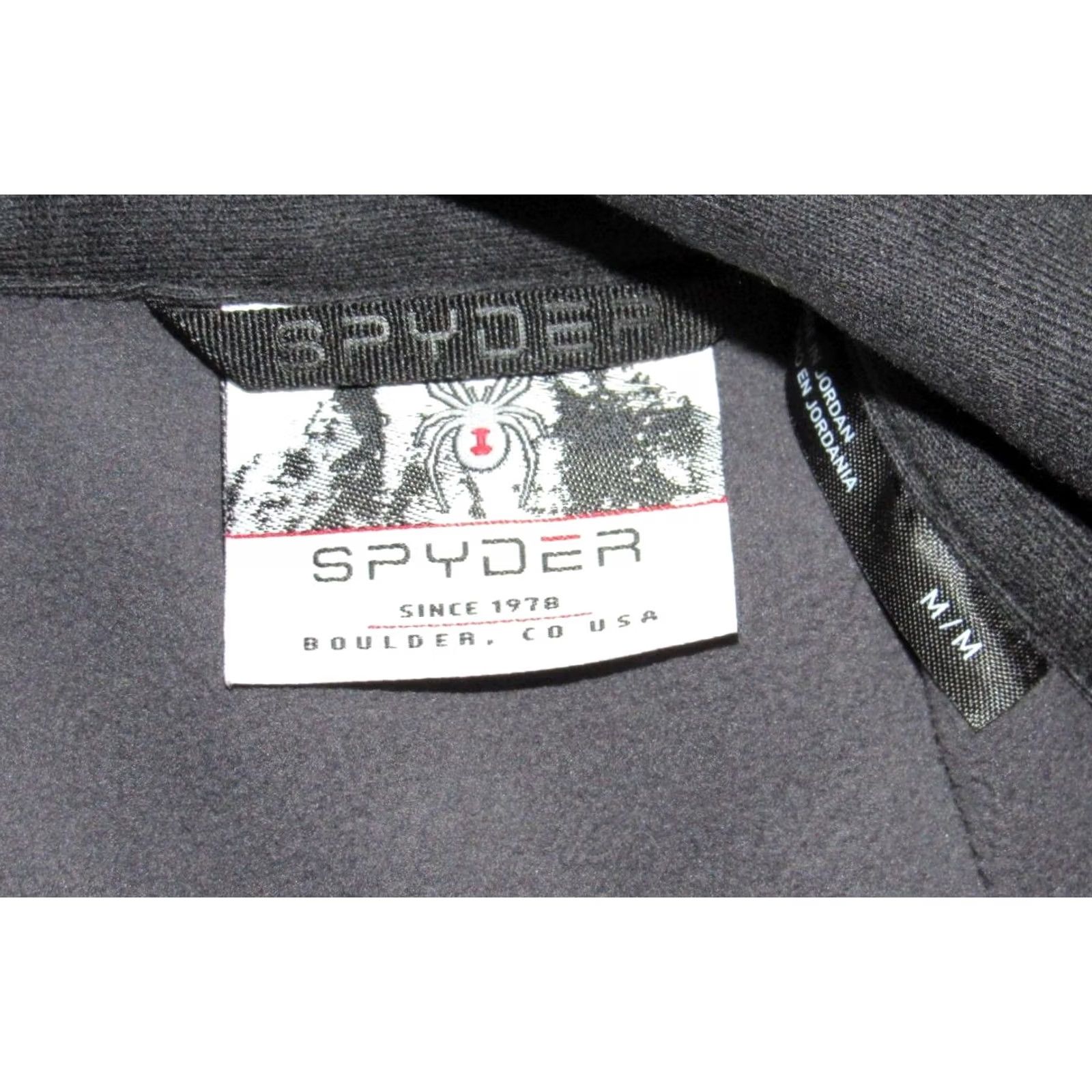 Spyder SPYDER Grey Blue 1/4 Zip Core Sweater Fleece Medium M Mens Sweatshirt Pullover Shirt Size US M / EU 48-50 / 2 - 4 Thumbnail