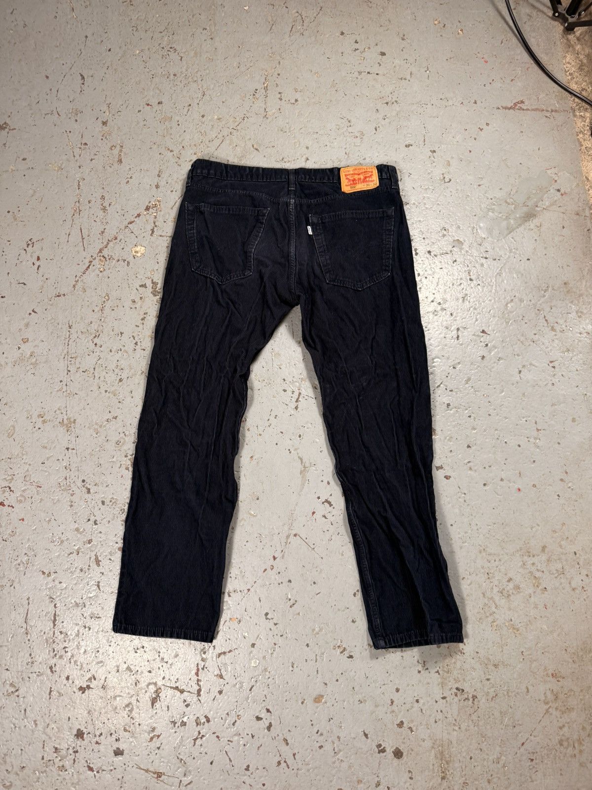 Levi's Vintage Classic Black Levi Corduroy Pants Size US 36 / EU 52 - 3 Thumbnail