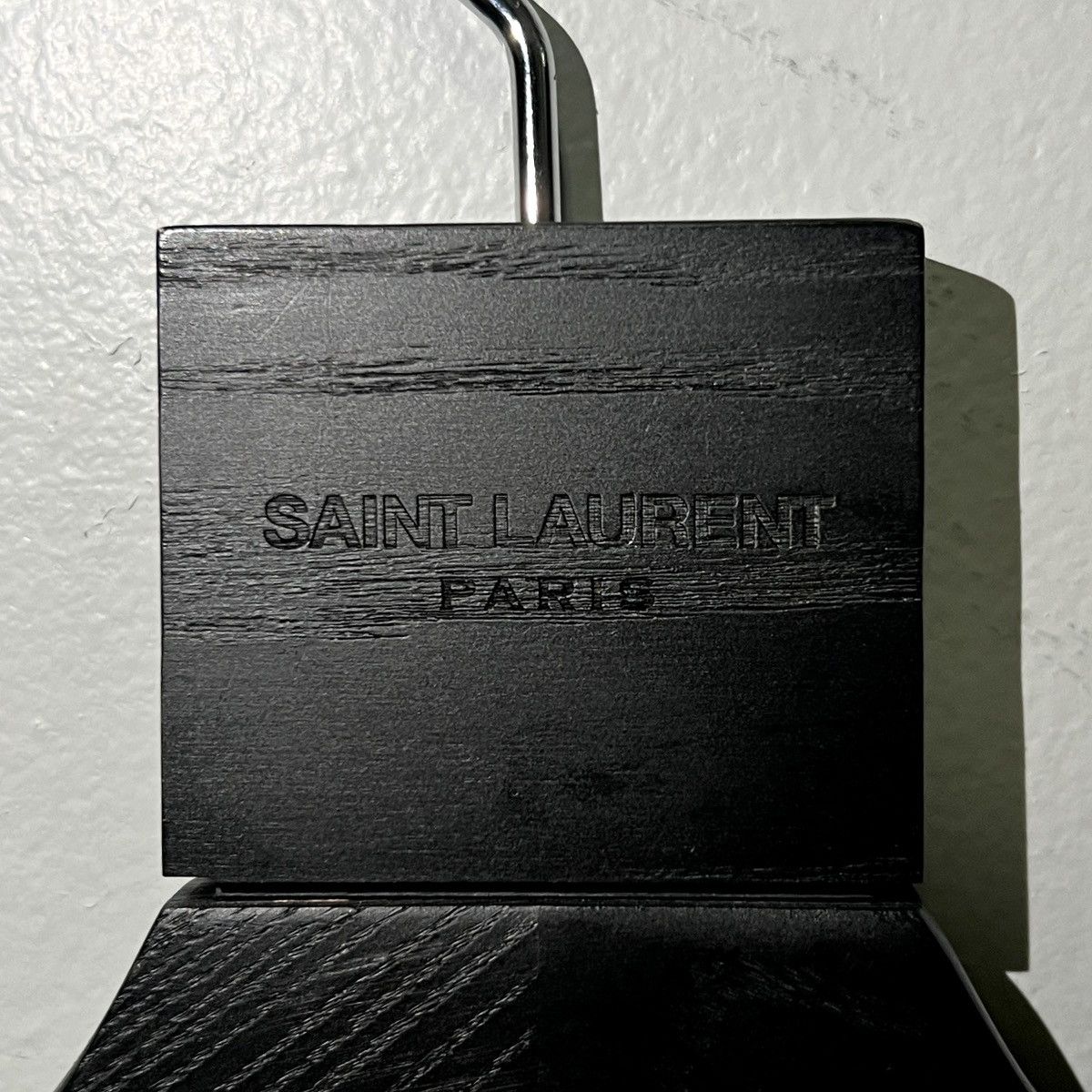 Saint Laurent Paris Saint Laurent Wooden Bottom Hangers Size ONE SIZE - 3 Thumbnail
