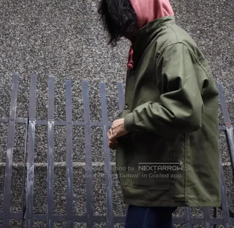 Needles Needles Water-washable military green collar jacket Size US S / EU 44-46 / 1 - 5 Thumbnail