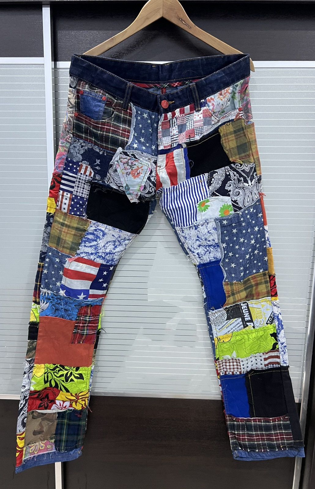 Japanese Brand Biepa Japanese Brand Patches Pant Size US 35 - 1 Thumbnail