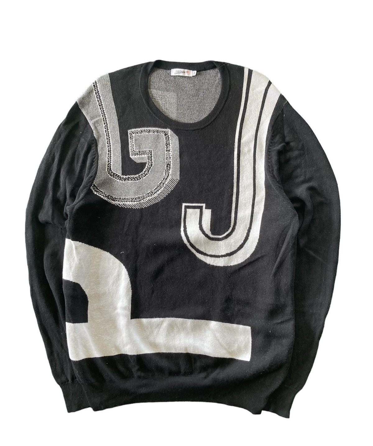 image of Archival Clothing x Jean Paul Gaultier Knit Sweaters Top in Black, Men's (Size 2XL)