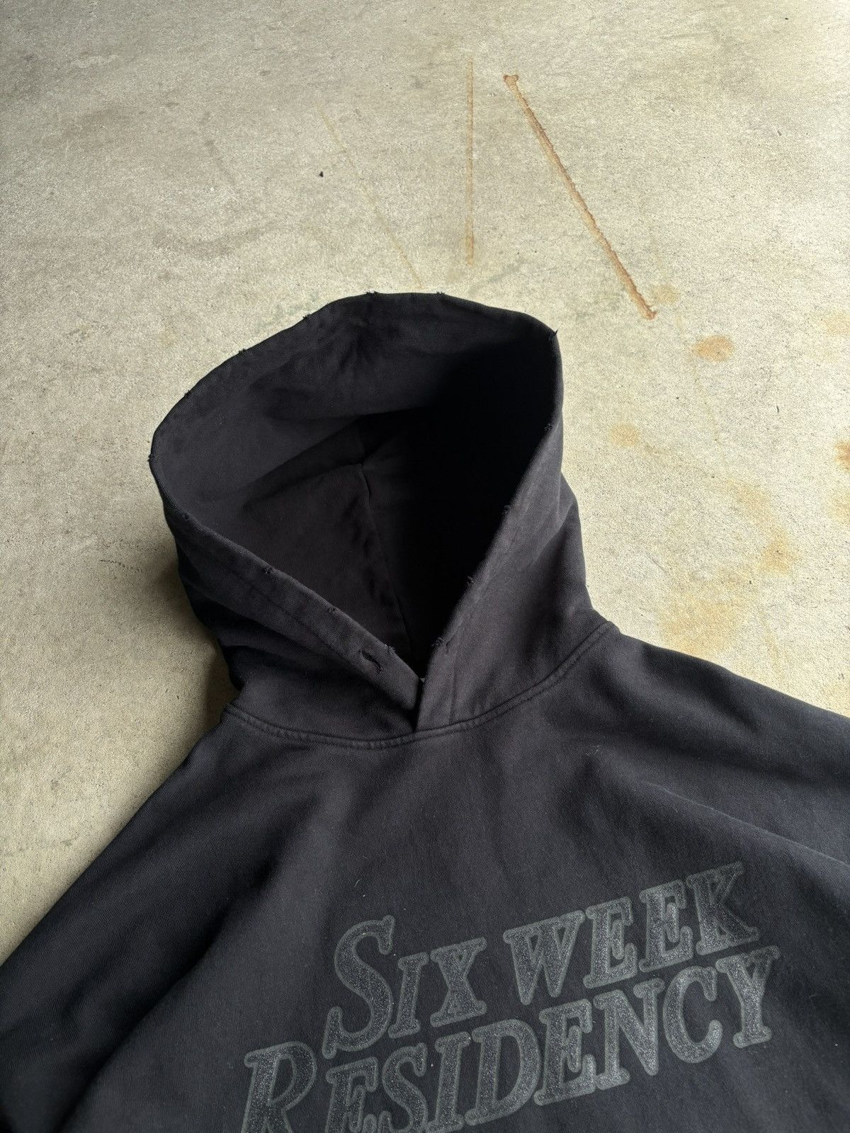 Other Crazy Six Week Residency Boxy Distressed Skate Hoodie Grunge Size US XL / EU 56 / 4 - 3 Thumbnail