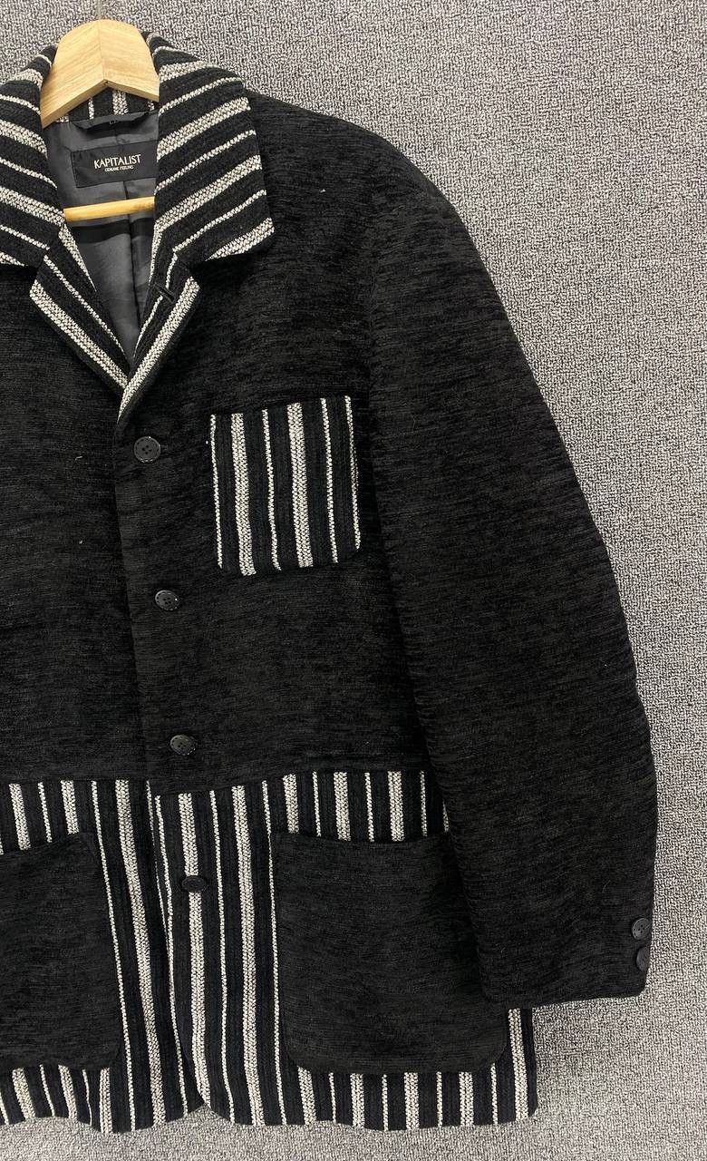 Japanese Brand Vintage Kapitalist Luxury Design Wool Jacket Size US L / EU 52-54 / 3 - 4 Thumbnail