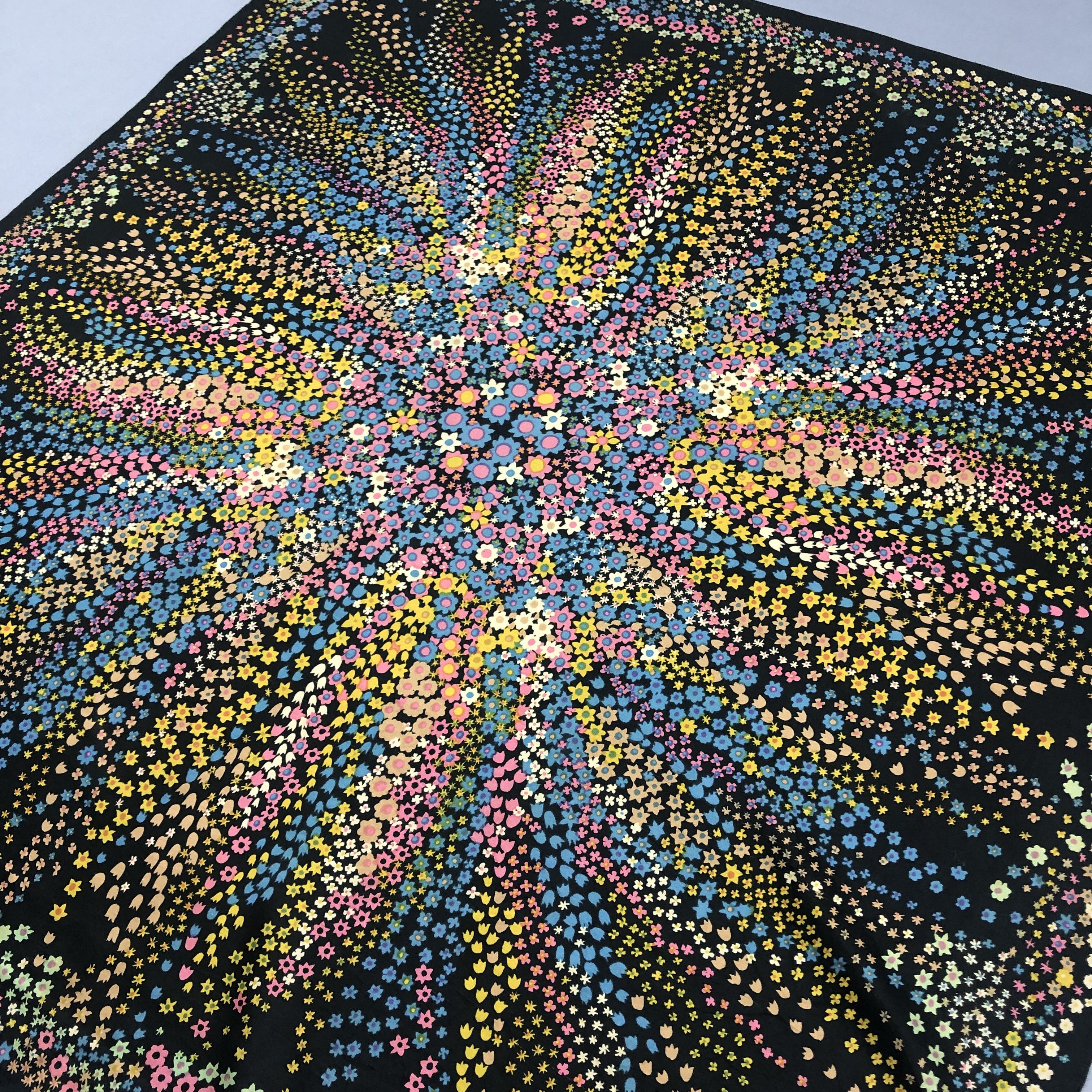 Other Vintage SILK Scarf Twill Stole Wraps 56789 Size ONE SIZE - 4 Thumbnail