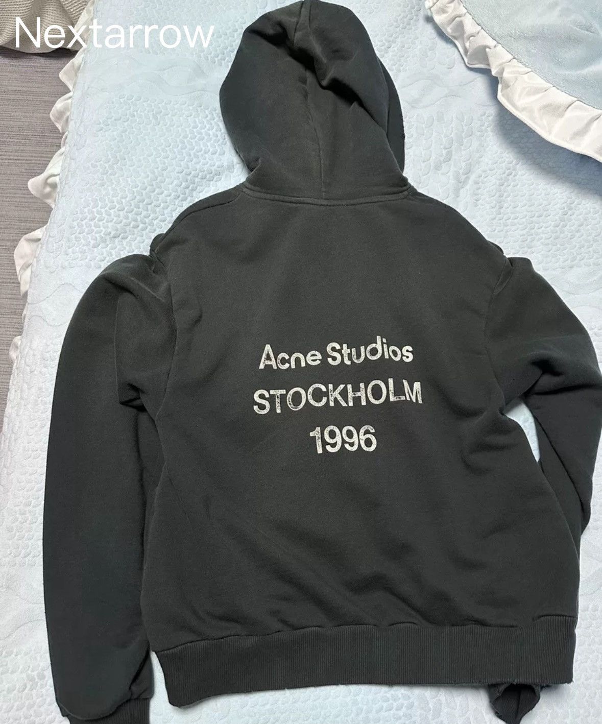 Acne Studios Acne studios Ground and dyed old hoodies 2412-Nextarrow Size US XXS / EU 40 - 2 Thumbnail
