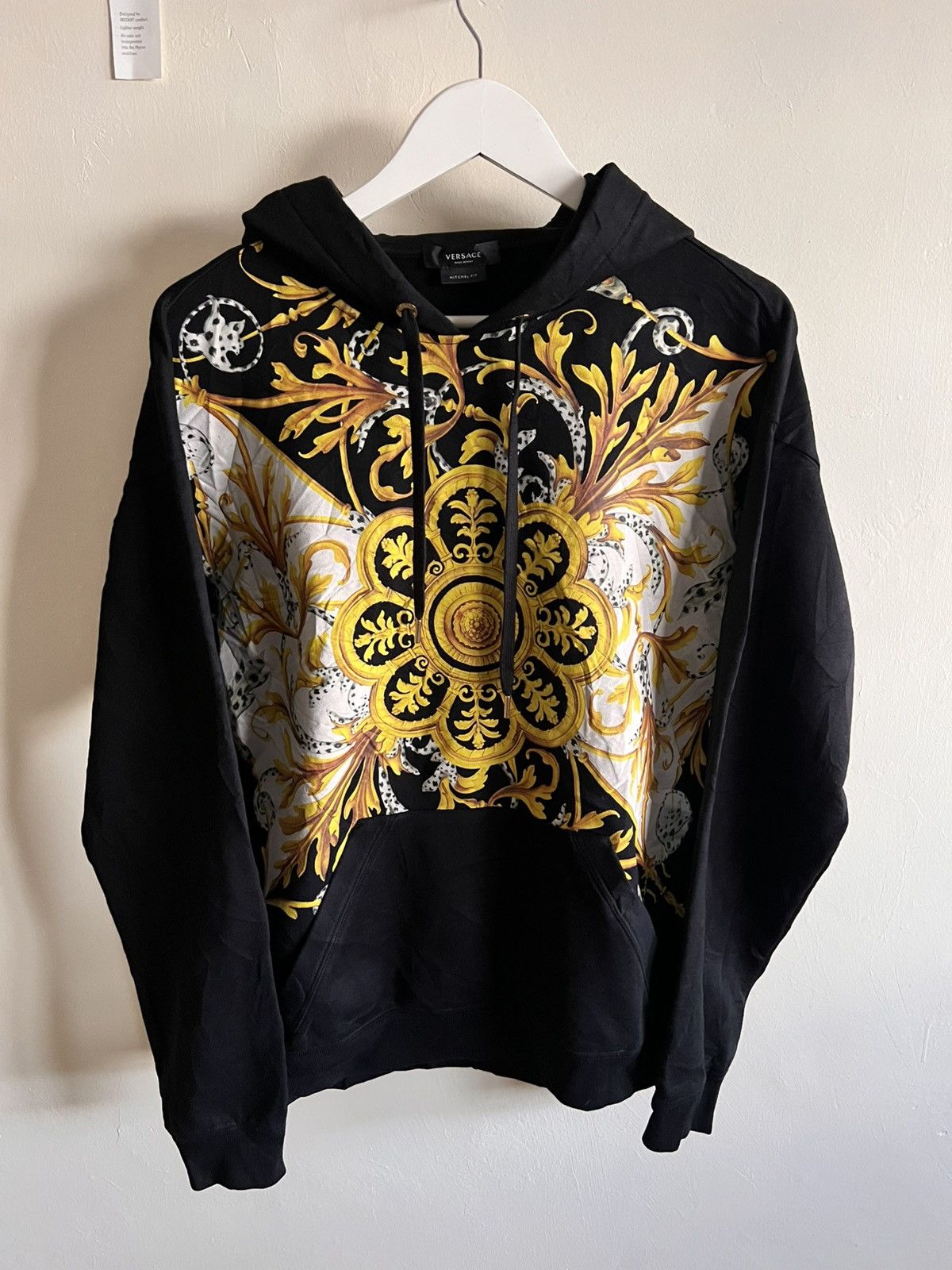 Versace VERSACE BAROCCO ACANTHUS HOODIE Size US S / EU 44-46 / 1 - 3 Thumbnail