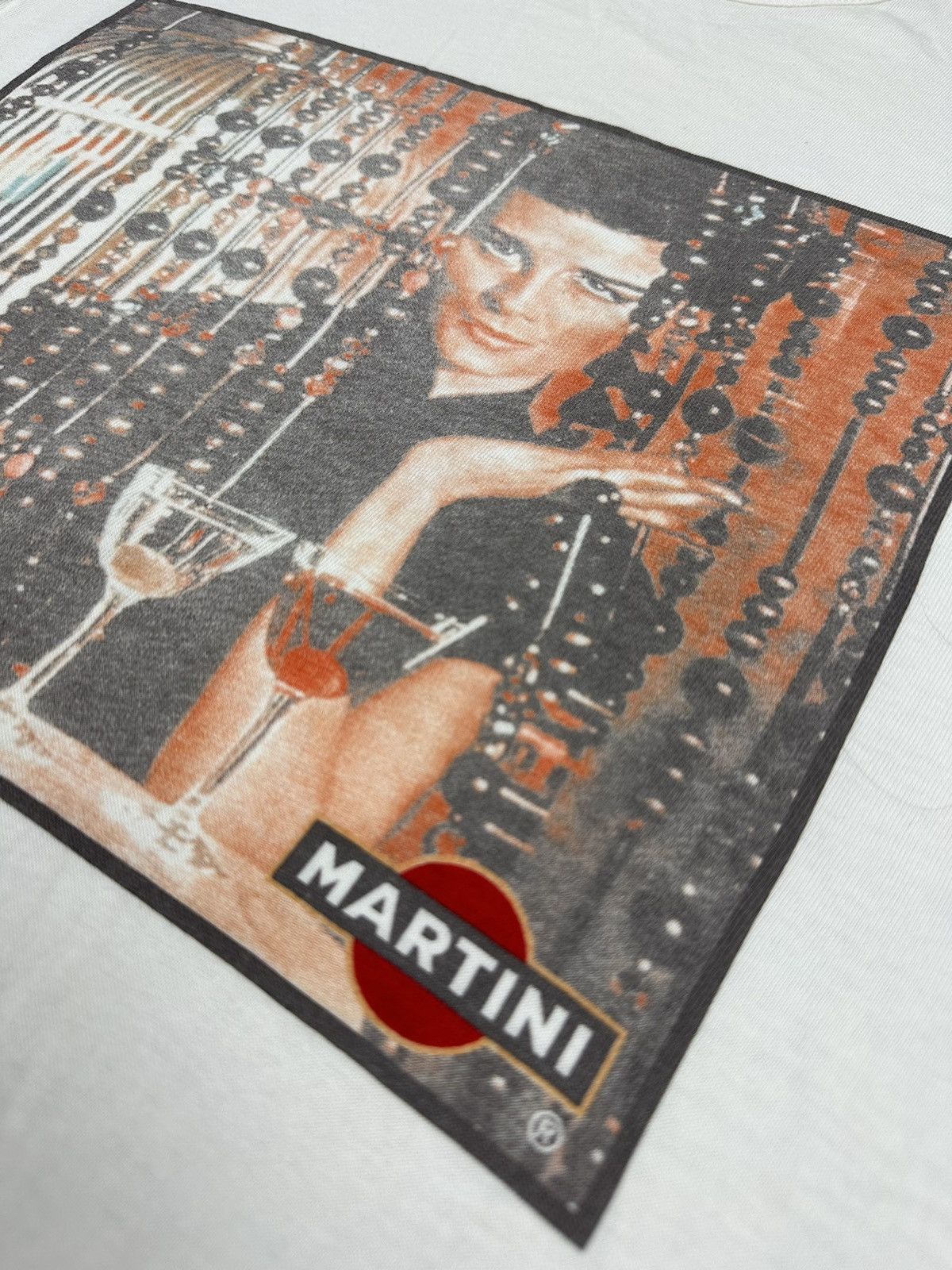Designer × Dolce & Gabbana Vintage Dolce & Gabbana x Martini Photo Tee Size M / US 6-8 / IT 42-44 - 5 Thumbnail