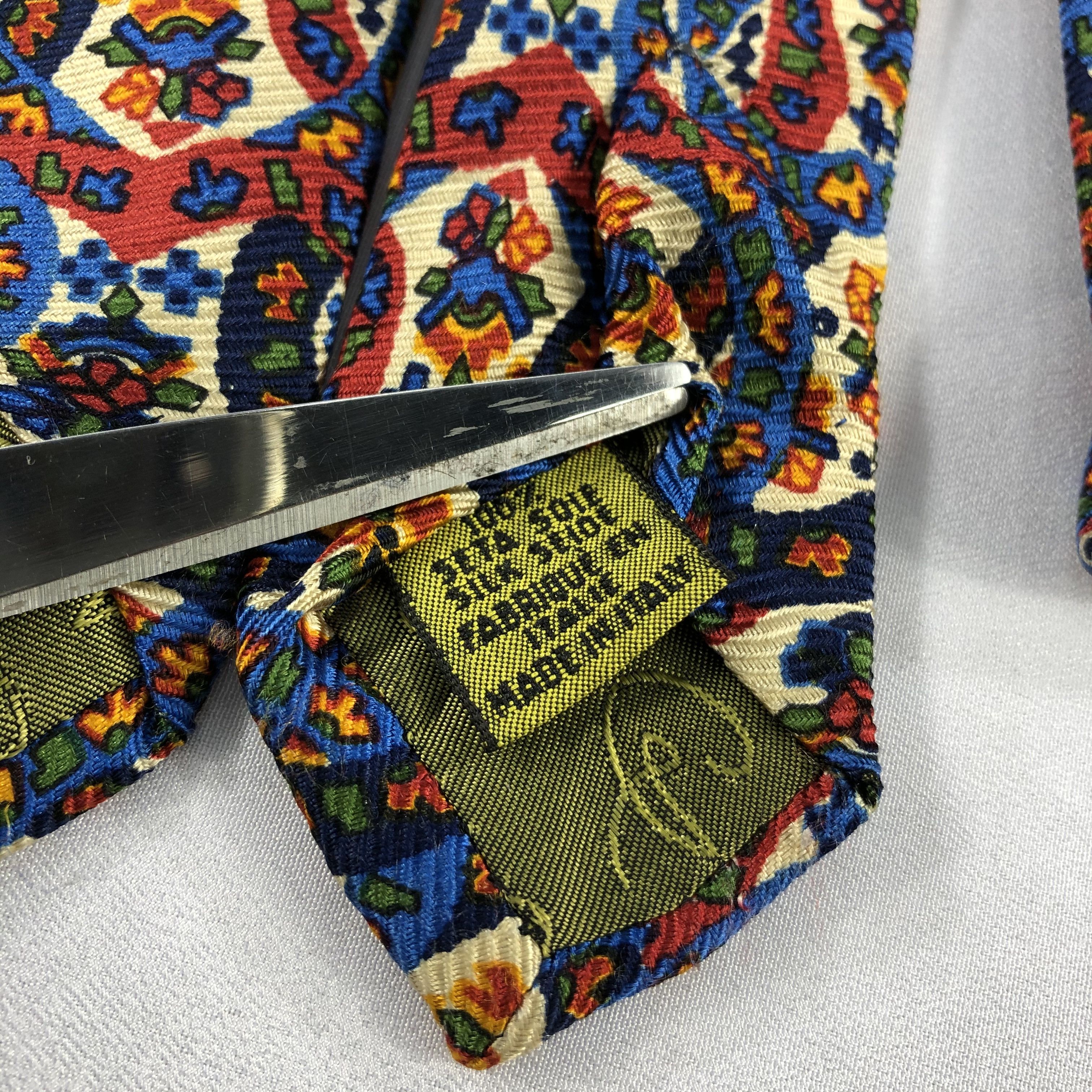 Christian Lacroix Homme × Vintage Christian Lacroix Silk Neck Ties T85 Size ONE SIZE - 5 Thumbnail