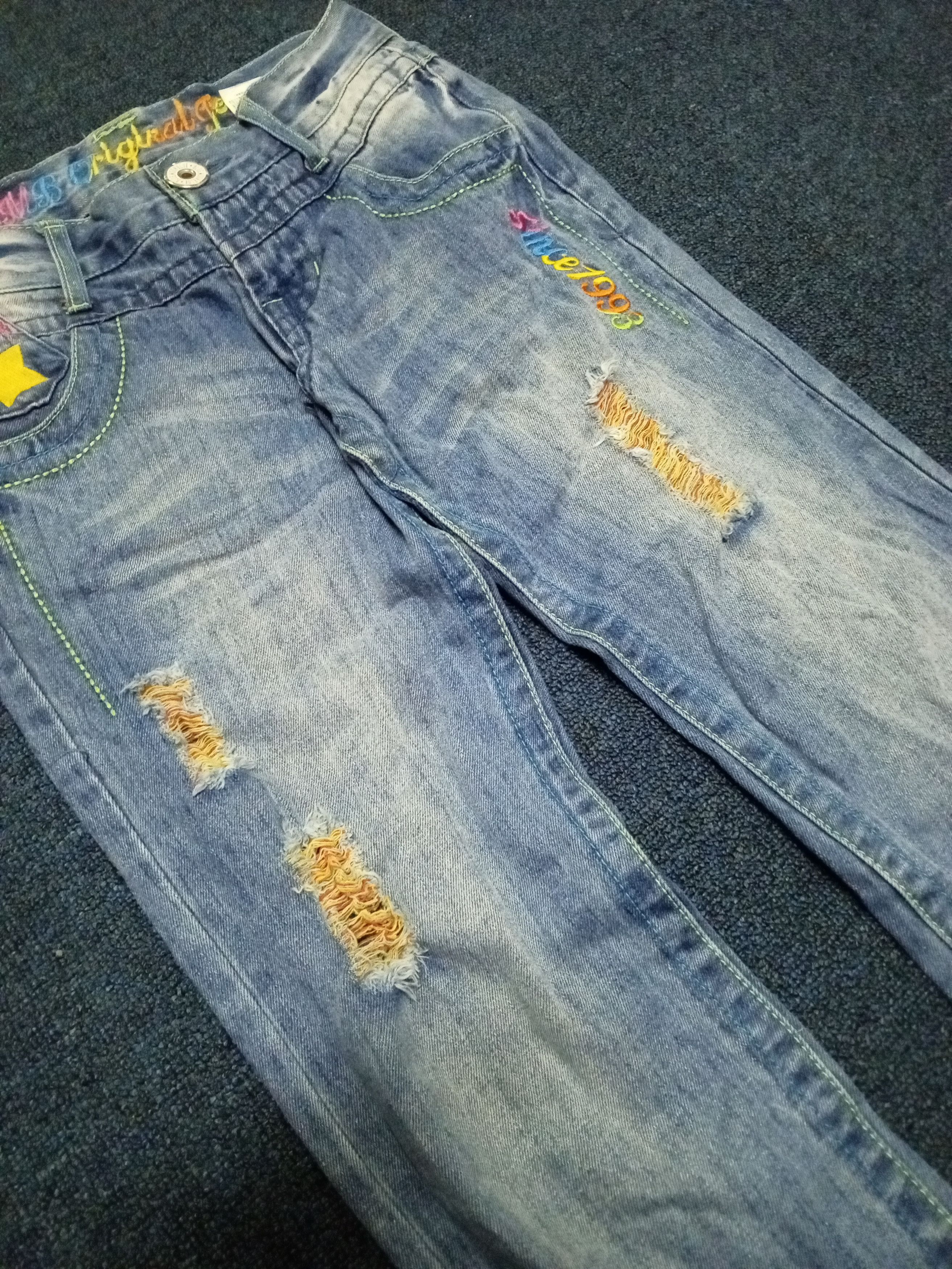 If Six Was Nine Bluemoonblue jeans rare Size 29" - 6 Thumbnail