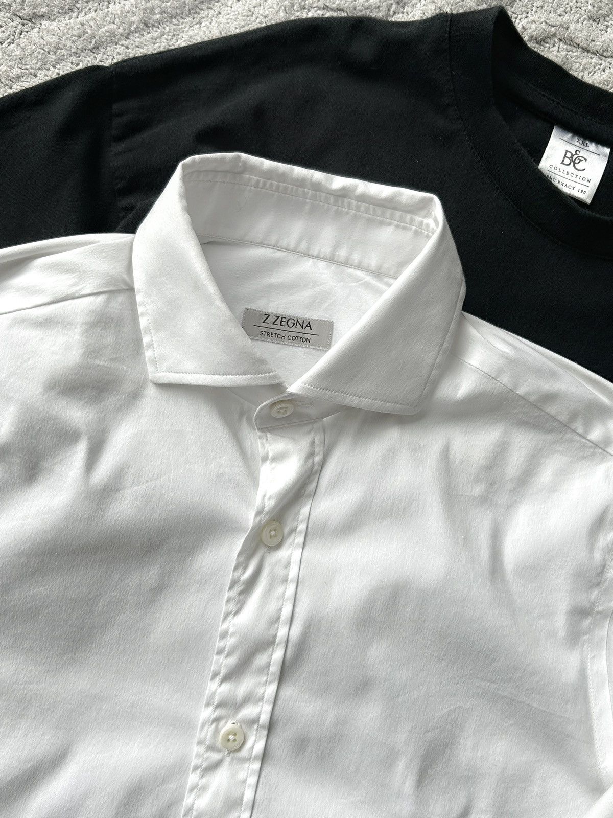 Z Zegna Vintage slim shirt z zegna small white Size US S / EU 44-46 / 1 - 2 Thumbnail