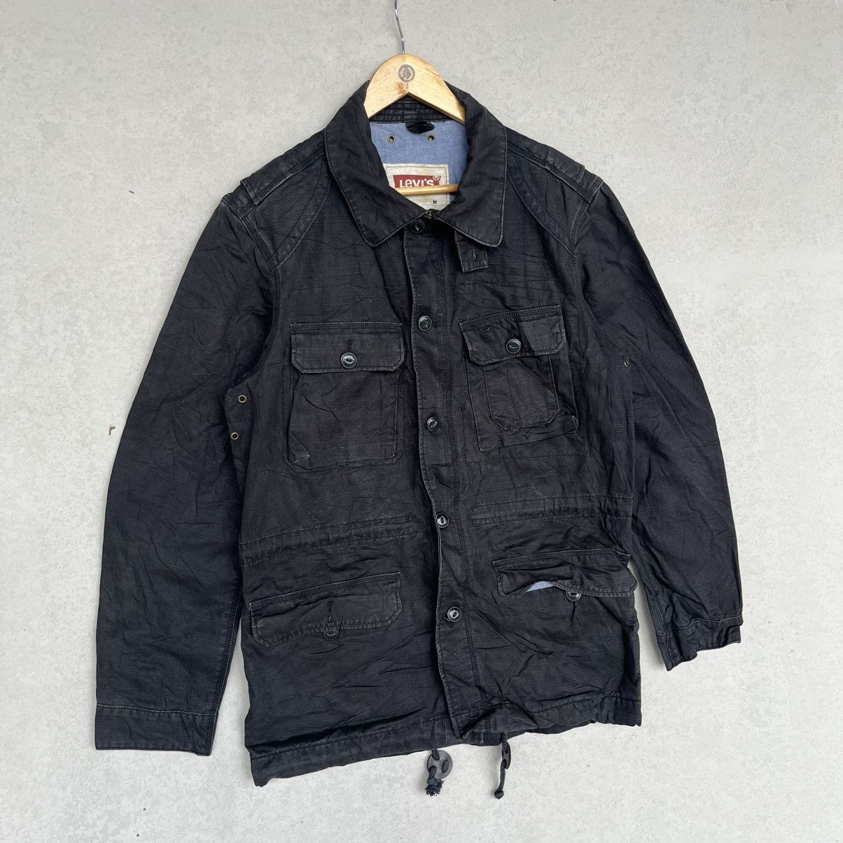 Other Vintage Levi's black Denim Jacket Size M Size US M / EU 48-50 / 2 - 3 Thumbnail