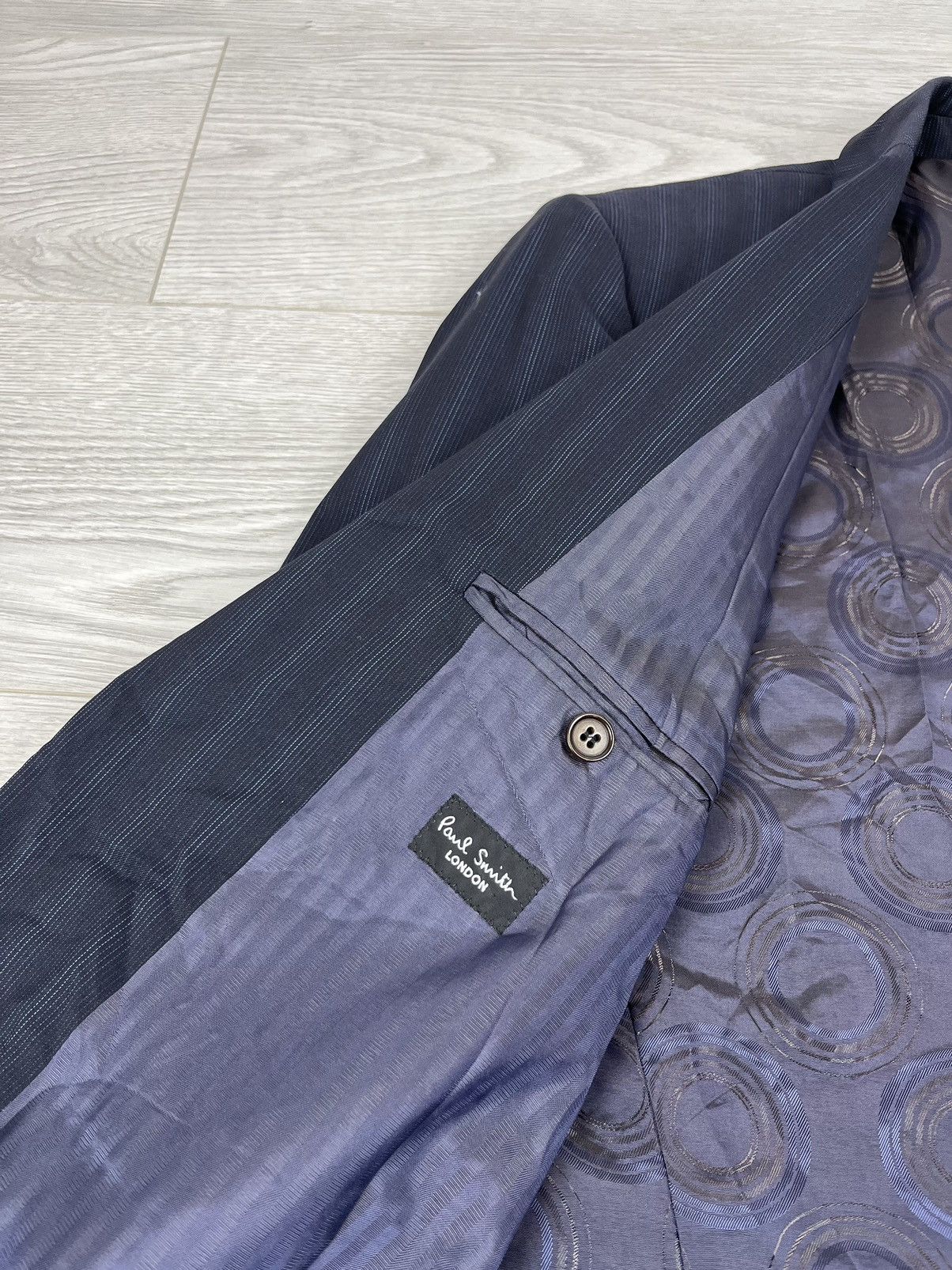 Paul Smith Paul Smith Vintage 2006 Blue Striped Wool Suit Blazer Pants Size 46R - 8 Thumbnail