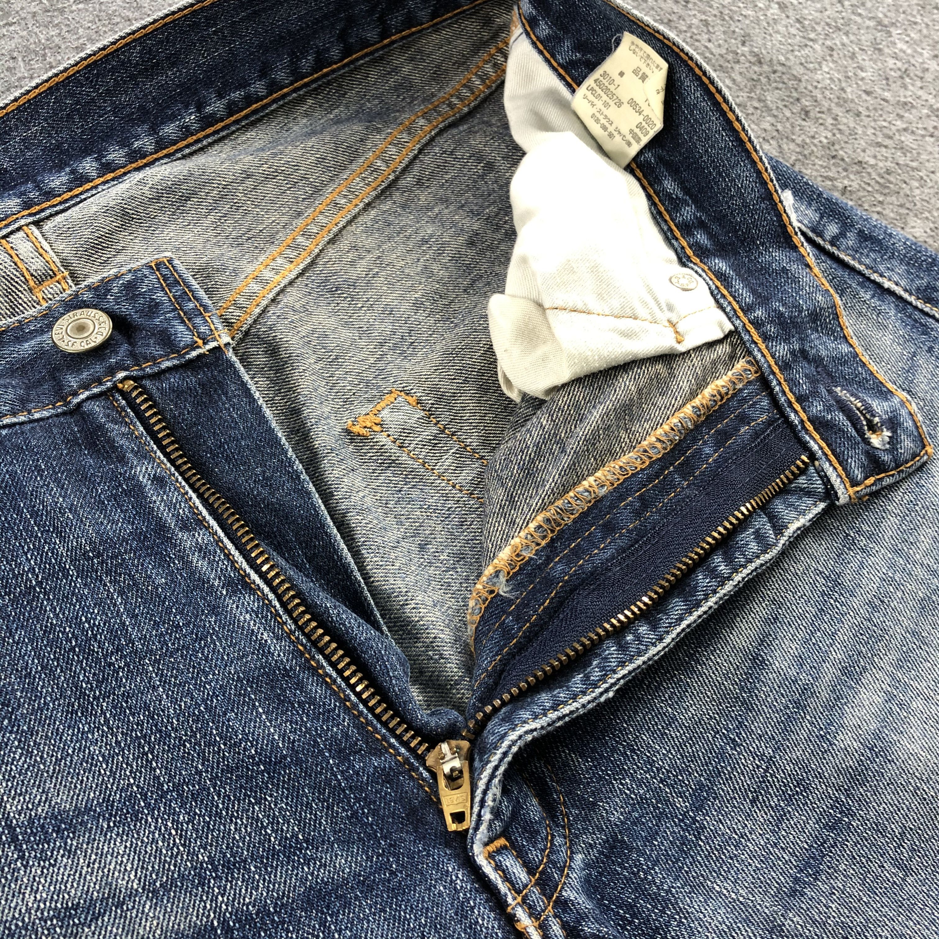 Levi's Vintage 90s Blue Wash Levis 534 Jeans-J1814 Size US 32 / EU 48 - 12 Thumbnail
