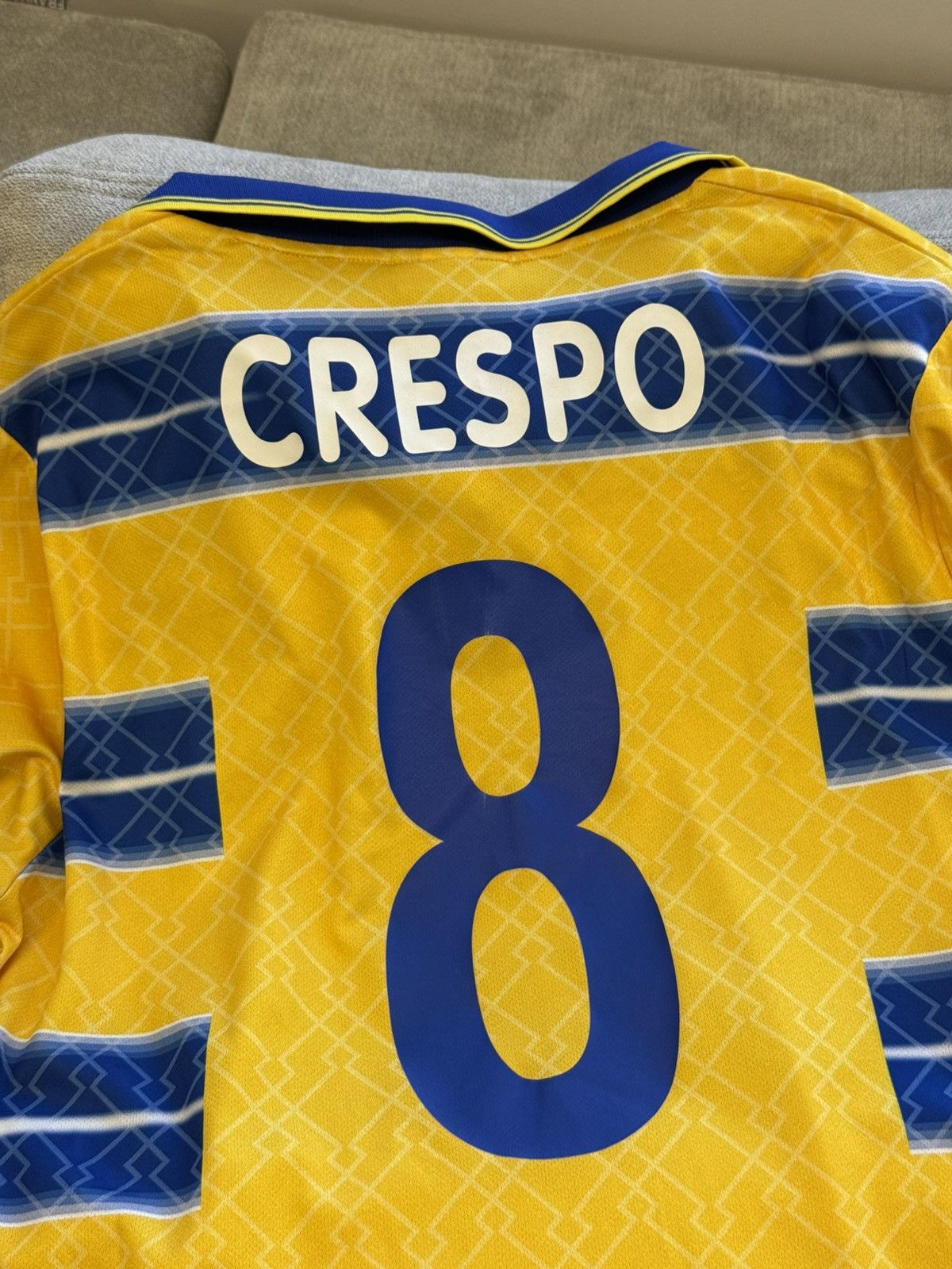 Lotto Sport Vintage Parma A.C. Crespo 8 Lotto Football Soccer Jersey Size US M / EU 48-50 / 2 - 4 Thumbnail