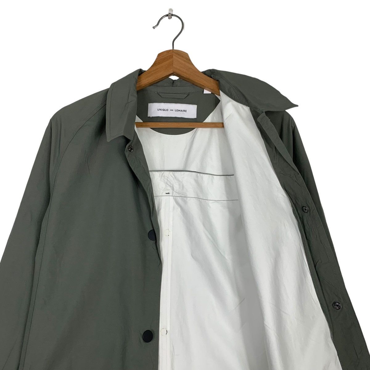 Lemaire × Uniqlo UNIQLO AND LEMAIRE Trench Coat Long Coat #0143-C8 Size US M / EU 48-50 / 2 - 11 Thumbnail